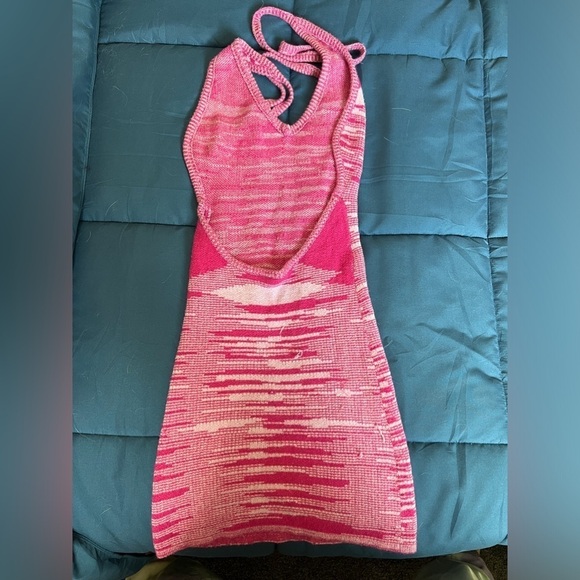Island Gypsy | Pink Knit Dress - Picture 3 of 4